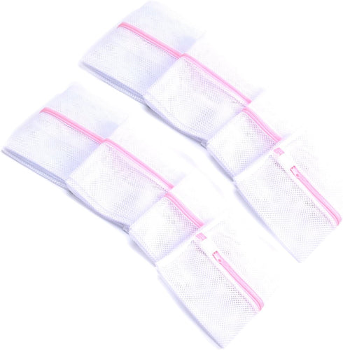 Honbay Set of 3 Mesh Laundry Bags - For Lingerie, Socks, Pantyhose, Baby Clothes, Stuffed Toys (1 Large, 1 Medium, 1