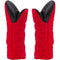 Puppet Oven Mitts Red Cotton Silicone Non-Slip Long Sleeve, Heat Resistant Gloves for Home Kitchen Chef Cooking