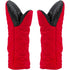 Puppet Oven Mitts Red Cotton Silicone Non-Slip Long Sleeve, Heat Resistant Gloves for Home Kitchen Chef Cooking