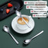 Kyraton Teaspoons Set of 24, Stainless Steel Coffee Spoons for Home, Restaurant, Hotel, Parties, Dishwasher Safe