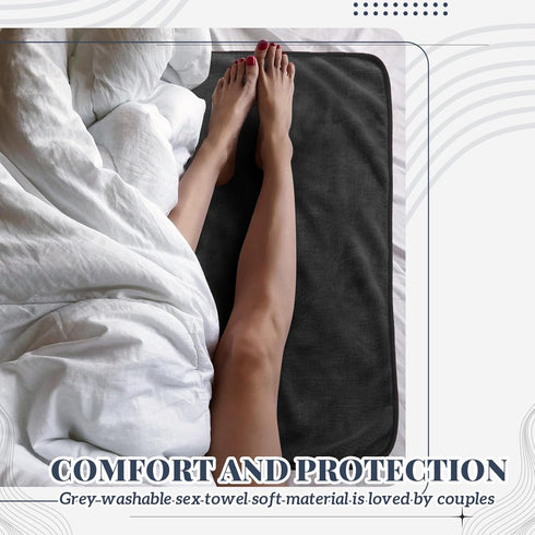 Fanfanwin 1 80 80 Pcs Couples Waterproof Mat x in Lover Reusable Stainproof Blanket Quiet Easy Use Mattress Protector