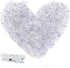 128 Pieces Mini Transparent Plastic Photo Clips, Clothespins for Hanging Pictures and Fairy Lights