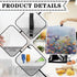 Hummingbird Daisy Dust Cover for Stand Mixer, Kitchen Appliance Cover with Handle and Storage Pocket