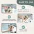 Set: 6 Packs YoulerTex Swedish Dishcloths Dish Towels Cellulose Sponge Cloths Reusable Cleaning Cloths for Kitchen