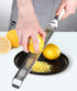 Ourokhome Kitchen Lemon Zester, Stainless Steel Hand Held Grater for Cheese, Ginger, Chocolate, Citrus, with Cleaning