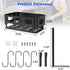 Storage Bin for Traeger Smoker Grill Caddy with Paper Towel Holder and Hooks and Anti-Scratch Pads, Traeger Accessories