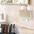 PUSU PU Leather Hand Towel Box Cover-Compatible with Disposable Paper Hand Towels, Wall-Mounted Paper Towel Dispenser