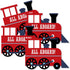 Big Dot of Happiness Railroad Party Crossing - Train Decorations DIY Steam