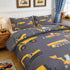 Set Set 3 Set Set 2 ZRNBAST Construction Kids Bedding for Boys Full Size Trucks Dark Grey Comforter Teens Pieces