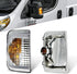 Driver Left Side Mirror Indicator Turn Signal Light Housing for Ram ProMaster 1500 2500 3500 2010-2023