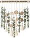 Artificial Eucalyptus Wall Decor Fake Greenery Leaves Stems Wall Hanging Plants on
