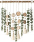 Artificial Eucalyptus Wall Decor Fake Greenery Leaves Stems Wall Hanging Plants on