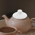Luxshiny Ceramic Teapot Lid Replacement, White Porcelain Mug Cover for Small Tea Pots, Kungfu Tea Cup Accessories