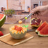 YIDADA Watermelon Windmill Cutter Slicer, Stainless Steel Fruit Tools with Melon Scoop for Quick Cutting
