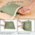2 Pack 100% Washable Sourdough Bread Bags for Homemade Bread - Cotton Canvas with Detachable Beeswax Liner & TPU