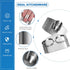 9 Pieces Finger Guard for Cutting Vegetables, Stainless Steel Knife Protector for Kitchen Safety