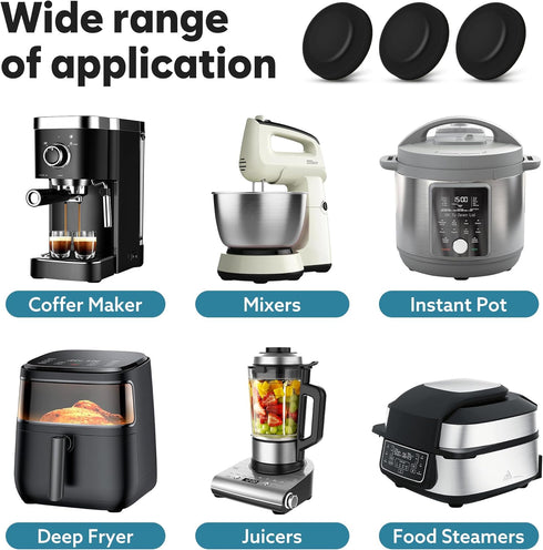 16 PCS Appliance Sliders for Kitchen, Self-Adhesive Small Accessories, Easy Moving & Space Saving Must-Have Gadgets