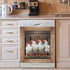 Homega Country Rooster Magnet Dishwasher Cover, Kitchen Decorative Farmhouse Chicken Fridge Decal