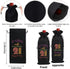 Cool 21st Birthday Gifts for Her Him Wine Bag, 21 Year Old Birthday Gifts for Her Women Men, Happy Anniversary 21st Birthday Party Decorations for Her Him Black Wine Bags