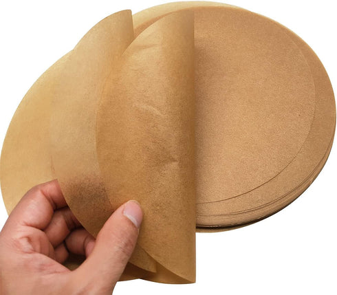 300 Sheets Round Baking Parchment Paper, 6, 8, 10 Inch Non-Stick Cake Pan Parchment Liner for Baking and Grilling