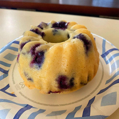 4Pcs Nonstick Mini Bundt Cake Pan, Baking Kugelhopf Bread Muffin Mold for Oven and Instant Pot