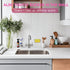 2 Linemoon Sponge Holder for Kitchen Sink Caddy with Suction Cups, Efficient Sponge Caddy for Kitchen Storage