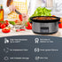 Slow Cooker Liners for 7-8 QT, Maywe Tanso Reusable & Leakproof Silicone Liner for Crock Pot, Dishwasher Safe