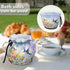Floral Hummingbird Tea Pot Cosy, Cotton Tea Cozy for Teapot Cover, Insulated Kettle Cover for Home Kitchen