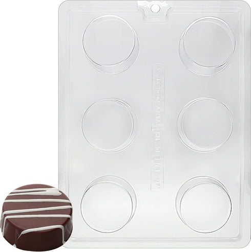 Life of the Party Plain Cookie Chocolate or Soap Mold with Molding Instructions Included