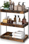 Cedwnuer 3-Tier Bathroom Countertop Shelf, Wood Spice Rack Organizer for Kitchen Counter, Vanity