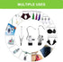 Boot Hangers Clips - 16 Pack Heavy Duty Laundry Hooks for Closet Organizer, Travel Pants Socks Handbags