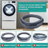 MDS47123608 Washer Door Gasket Boot Seal Compatible with LG Kenmore Washing Machine, Replaces WM8000HVA/HWA, WM8100HVA