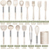 Stainless Steel Kitchen Cooking Utensil Set, Umite Chef 15 pcs Utensils - Nonstick Cookware Set Spatula -Kitchen Gadgets Tools Gift by Umite Chef