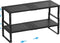 Expandable, Adjustable & Stackable Spice Rack, Metal Pantry Storage Shelves, Cabinet Kitchen Countertop Organizer