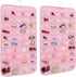 80-Pocket Jewelry Organizer 1-Pack, Dual-sided Storage for Earring Necklace Bracelet Ring Travel Holder, Pink