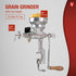 Victoria Manual Low-Hopper Grain Grinder, Made in Colombia, Silver