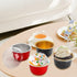 Hacaroa 100 Pcs 6 Oz Aluminum Foil Baking Cups with Dome Lids, Disposable Cupcake Liners