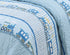 Kids Zone Home Linen Set Kids Zone Collection Train Print Kids/Teens Bedding Blue Gingham Pattern Full/Queen New # Choo
