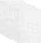 uxcell 11.2 x 7.9" White Silicone Dehydrator Sheets, 9 Pcs Non-Stick Reusable Fruit Dryer Mat for Food Dehydrator