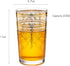 170 ml 6 oz Set 6 Moroccan Glasses Artisan Hand-Made Multipurpose Tea, Coffee and Wine Moroccan, Hot & Cold Tumbler