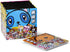 Dagashi Japanese Anime Otaku Snacks Tin Storage Box - 4x4-Inch Metal Novelty Stash Container with Pop Top Lid