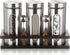 Suclain Stainless Steel Coffee Grounds Canisters with Shelf 3 x 50oz Sugar