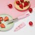 4 Pieces Kitchen Knife Set, Stainless Steel Blade Paring Knife for Fruit and Vegetable with Matching Covers, Colorful