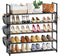 VILICK 5 Tier Shoe Rack with Hook and Side Pocket,Shoe Organizer Space
