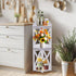 ShellKingdom Toilet Paper Stand, Corner Shelf Stand, Small Bathroom Storage Cabinet for Bathroom, Home, Small Space