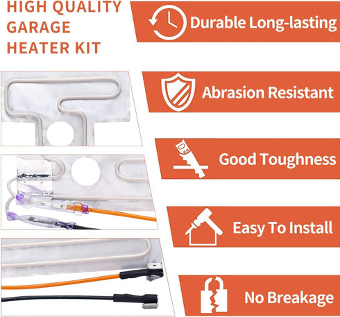 Refrigerator Garage Heater Kit 5303918301, Compatible with Kenmore, Crosley, Westinghouse, Frigidaire Garage Ready