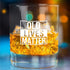 Old Lives Matter Whiskey Scotch Glass, 11 oz, Funny Birthday or Retirement Gift for Seniors