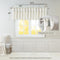 Madison Park Emilia Faux Silk Valance, DIY Twist Tab Top Finish with Beads, Window Curtain for Living Room, 26"L x 50"W