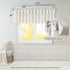 Madison Park Emilia Faux Silk Valance, DIY Twist Tab Top Finish with Beads, Window Curtain for Living Room, 26"L x 50"W