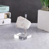 Sibba Adjustable Plate Stands for Display, Metal Arms, Clear Acrylic Base, Small Holder for Photos, Books, Home Décor